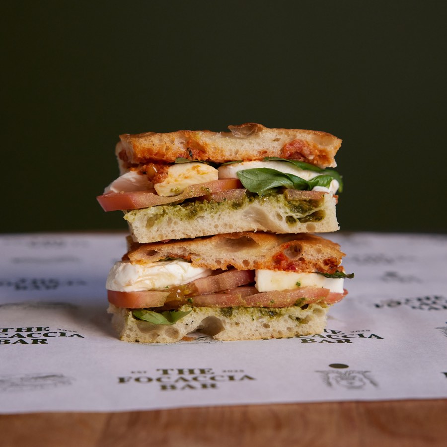 Caprese Classic focaccia sandwich